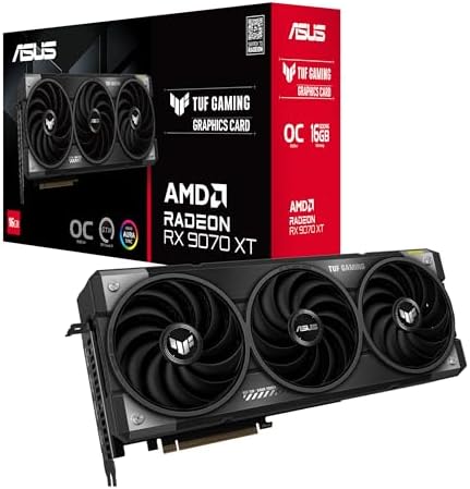 ASUS Prime Radeon RX 9070 EVO 16GB GDDR6 OC Edition Gaming Graphics Card