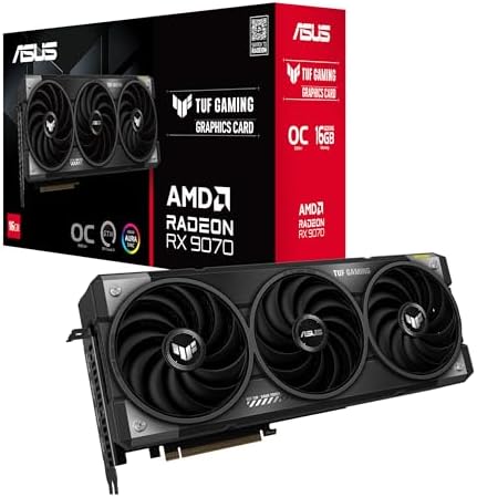 ASUS Prime Radeon RX 9070 EVO 16GB GDDR6 OC Edition Gaming Graphics Card