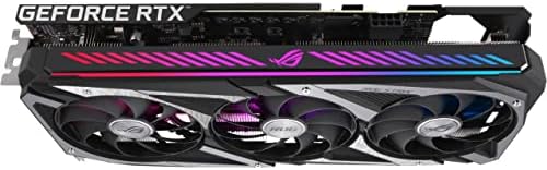 ASUS ROG Strix NVIDIA GeForce RTX 3060 V2 OC Edition Gaming Graphics Card  PCIe 4 0  12GB GDDR6  HDMI 2 1  DisplayPort 1 4a  Axial tech Fan Design  2 7 Slot  Super Alloy Power II   3 Year Warranty