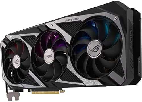 ASUS ROG Strix NVIDIA GeForce RTX 3060 V2 OC Edition Gaming Graphics Card  PCIe 4 0  12GB GDDR6  HDMI 2 1  DisplayPort 1 4a  Axial tech Fan Design  2 7 Slot  Super Alloy Power II   3 Year Warranty