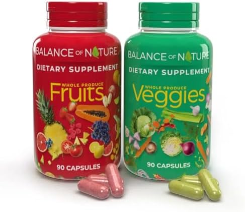 Balance of Nature Whole Food Supplement  Fruits & Veggies  30 Servings