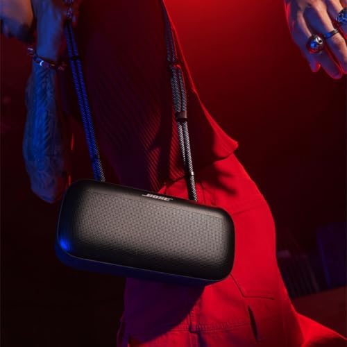 Bose SoundLink Max Portable Speaker  Large Waterproof Bluetooth Speaker  Up to 20 Hours of Battery Life  USB C  Built in 3 5mm AUX Input    Hard Shell Travel Case   AUX Cable  Black