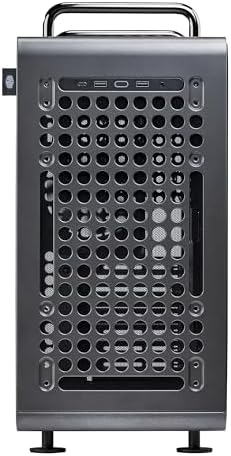 Cooler Master QUBE 540 ATX Mid Tower PC Case  High Airflow  Tempered Glass