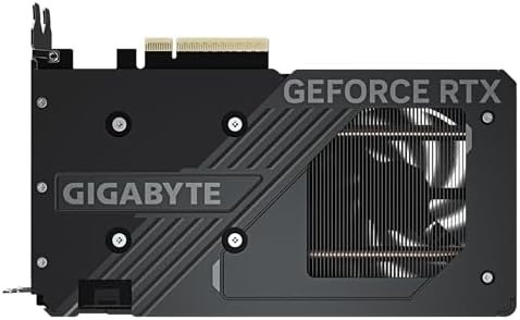 GIGABYTE GeForce RTX 5060 WINDFORCE OC 8G Graphics Card  Cooling System  8GB 128 bit GDDR7  PCIe 5 0  Manufactured by NVIDIA  DisplayPort & HDMI   Video Output Interface  GV N5060WF2OC 8GD Video Card