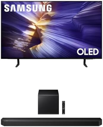 Samsung 65 Inch Class OLED S90F 4K Smart TV  2025 Model  NQ4 AI Gen3 Processor Upscaling Pro HDR    Motion Xcelerator 144Hz  Vision Alexa Built in