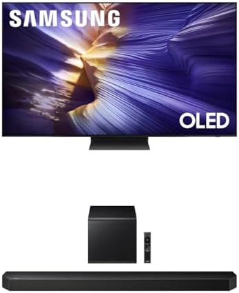 Samsung 65 Inch Class OLED S90F 4K Smart TV  2025 Model  NQ4 AI Gen3 Processor Upscaling Pro HDR    Motion Xcelerator 144Hz  Vision Alexa Built in