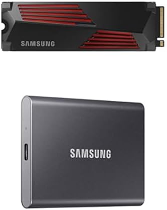 Samsung 990 PRO SSD 2TB NVMe M 2 PCIe Gen4  M 2 2280 Internal Solid State Hard Drive  Seq  Read Speeds Up to 7 450 MB/s for High End Computing  Gaming  and Heavy Duty Workstations  MZ V9P2T0B/AM
