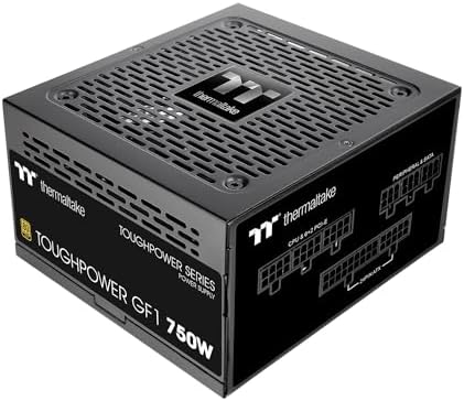 Thermaltake GF1 Fully Modular ATX 850W Power Supply   80 Plus Gold   Ultra Quiet   Zero RPM  PS TPD 0850FNFAGU P