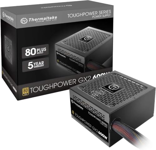 Thermaltake GF1 Fully Modular ATX 850W Power Supply   80 Plus Gold   Ultra Quiet   Zero RPM  PS TPD 0850FNFAGU P