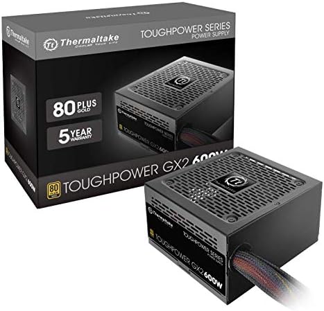 Thermaltake GF1 Fully Modular ATX 850W Power Supply   80 Plus Gold   Ultra Quiet   Zero RPM  PS TPD 0850FNFAGU P