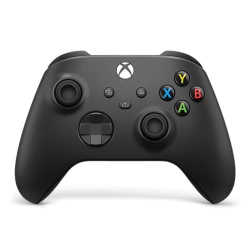 XBOX Wireless Gaming Controller   Carbon Black   Console  PC  & Cloud Devices   Textured Grip   Wireless  Bluetooth  USB C Connectivity